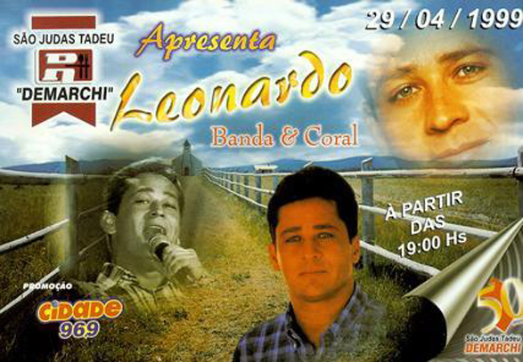 ingresso de show de Leonardo