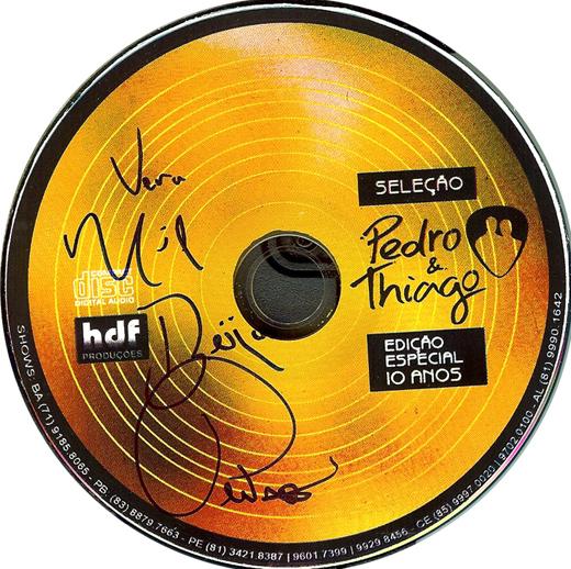 cd autografado Pedro (rtulo)
